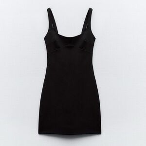 Zara black dress